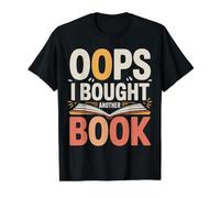 Oops I Bought Another Book - Value Graphic T-Shirt, Men, Black, M