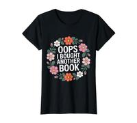 Oops I Bought Another Book |- Value Graphic T-Shirt, Women, Black, XL