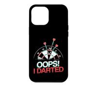Oops I Darted Funny Dart Player Case for iPhone 12 Pro Max