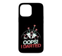 Oops I Darted Funny Dart Player Case for iPhone 13 Pro Max