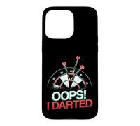 Oops I Darted Funny Dart Player Case for iPhone 15 Pro Max