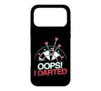 Oops I Darted Funny Dart Player Case for iPhone 17 Pro Max