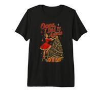 Oops, I Did It Again Vintage Christmas Premium T-Shirt
