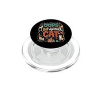 Oops! I Got Another Cat - Fun Kitten Lover Retro Men Cat Dad PopSockets PopGrip for MagSafe