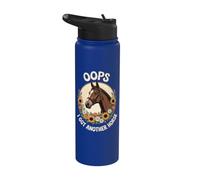 Oops I Got Another Horse Stainless Steel Insulated Water Bottle