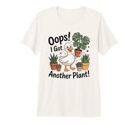 Oops I Got Another Plant Duck Houseplant Lover Premium T-Shirt
