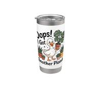 Oops I Got Another Plant Duck Houseplant Lover Stainless Steel Insulated Tumbler