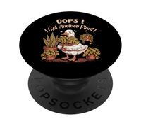 Oops I Got Another Plant Funny Plant Lover Gardening Humor PopSockets Adhesive PopGrip