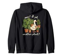 Oops I Got Another Plant Houseplant Goose Zip Hoodie