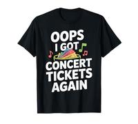 Oops I Got Concert Tickets Again Guitar Player Guitarist T-Shirt