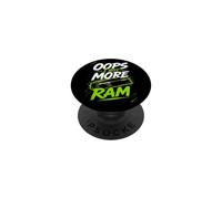 OOPS, I Got More Ram - PC Funny Gamer Computer Graphic PopSockets Adhesive PopGrip