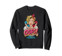 OOPS Pop Art Retro Comic Style Sweatshirt