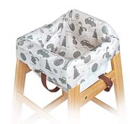 Oopsababy Disposable High Chair Covers for Restaurant and Home 10 Pack for Baby Kids Toddlers to Protect Against Germs and Messy Meals