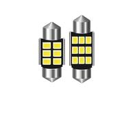 OOPUHKSY 2x C5W Bulb Festoon 36mm 41mm Car Interior Lights License Plate Lamp For VW For Passat B6 B5 B7 B8 B5.5 For Golf MK4 MK7(36mm)