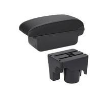 OOPUHKSY Car Armrest Storage Box Interior Details For VW For Golf 6 For Golf 5 Mk6 MK5 For Jetta 5 For Sagitar(C3 Black white NOUSB)