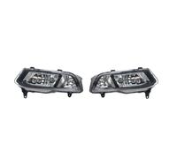 OOPUHKSY Car Front Bumper Fog Light Lamp Assembly For VW For Polo 6C Hatchback 2014 2015 2016 2017 2018 6C0941661D 6C0941662D(1 Left and 1 Right)