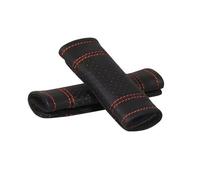 OOPUHKSY Car Roof Pull Handle Inner Door Handle Cover Warm Door Handle Protective Case Universal Auto Interior 1/2pc (2Pc Black Red)