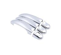 OOPUHKSY Chrome Door Handle Cover Refit for VW T5 for Transporter 2005 2006 2003~2015 2007 Styling Stickers Decoration Chrome Door Handle Cover Refit(3 Door 1 Keyhole)