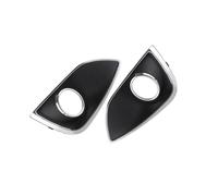 OOPUHKSY Fog Lamp Hood Frame For Hyundai IX35 / For Tucson 2010 2011 2012 Chrome Front Bumper Fog Light Lamp Trim Cover Grille Frame Bezel(1 pair)