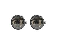 OOPUHKSY For Dodge for Nitro for Challenger for Charger for Grand for Caravan for Avenger 2008 2009 2010 Fog Lights 4805857AA 1 Pair(Smoke)