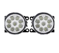OOPUHKSY For Land Rover For Range Rover Sport LS For Freelander 2 LR2 Fog Light Lamp White Yellow 8000LM 30W 12V(9 White)