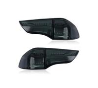 OOPUHKSY For Mitsubishi For Montero Sport For Pajero 2011 2012 2013 2014 2015 Rear Fog Lamp Brake Light Reverse Car Taillight Tail Lights(Smoke Cover)