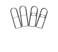 OOPUHKSY for VW for Golf 4 for Jetta for Bora MK4 R32 GTI 1999-2004 Car Interior Door Handle Bowl Frame Cover Protective Trim (Type B)