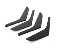 OOPUHKSY for VW for Golf 6 2009-2013 5K4868039A 5K4868040A Car Interior Door Armrest Handle Strips Cover 4Pcs/Set (4PCS Black)