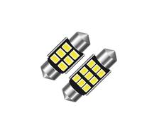 OOPUHKSY For VW For Passat B6 B5 B7 B8 B5.5 For Golf MK4 MK7 Car Interior Lights License Plate Lamp 2x C5W Bulb Festoon 36mm 41mm(41mm)