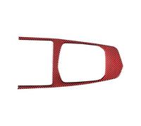 OOPUHKSY for Z4 Series G28 G29 2019-2023 Car Central Control Gear Shift Panel Frame Trim Cover Interior Accessories (Red Carbon,Left-Hand Drive)