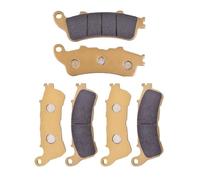 OOPUHKSY Motorcycle Front And Rear Brake Pads Set For NT 700 For Deauville 2006-2013 VFR 800 2006 2007 2008 2009 2010 2011 2012 2013