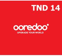 Ooredoo 14 TND Mobile Top-up TN