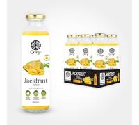 OORG Natural Jackfruit Juice - 6 x 250ml bottles, Healthy fruit juice, A Refreshing Taste of Nature’s Wellness from Sri Lanka, hydrating beverage, 100% fruit ingredients, No Preservatives, Vegan.