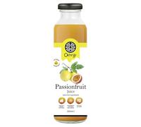 OORG Natural Sri Lankan Passionfruit Juice - 1 x 250ml bottle, A healthy & refreshing hydrating beverage, 100% fruit ingredients, No Preservatives (1 Bottle, Passionfruit)