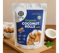 OORG OORG Organic Coconut Rolls Original 100g