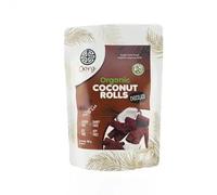 'OORG Organic Coconut Rolls, 100g Packets, Made in Sri Lanka | Vegan, Gluten-Free, Egg-Free, Dairy-Free Soy-Free Non-GMO, Vegetarian, 6 Great Tasting Flavours (3 Packets, Chocolate)