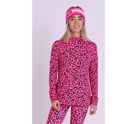 OOSC Hotel California Pink Leopard Womens Baselayer Top -
