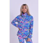 OOSC How High Womens High Neck Baselayer Top -