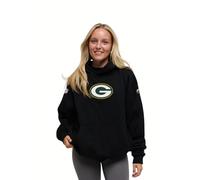OOSC Mens Green Bay Packers Hoodie Sweatshirt, Black, L EU