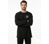 OOSC Mens Las Vegas Raiders Long Sleeve T-Shirt, Multicolour, M EU