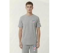 OOSC Mens NFL Oversize Shield Grey T-Shirt, Grey, XXL EU