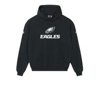 OOSC Mens Philadelphia Eagles Hoodie Sweatshirt, Black, XXL EU