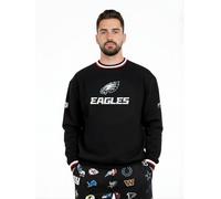 OOSC Mens Philadelphia Eagles Sweatshirt, Black, XL EU