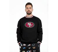 OOSC Mens San Francisco 49ers Sweatshirt, Black, 3XL EU