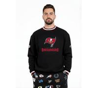 OOSC Mens Tampa Bay Buccaneers Sweatshirt, Black, XXL EU