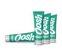 Oosh Extremely Minty Teeth Whitening Toothpaste 4 x 75ml - SLS Free Toothpaste Vegan Formula - UK Manufactured Natural Tooth Paste - Fluoride Helps Prevent Tooth Decay