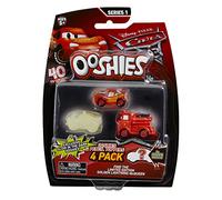 Ooshies 76454.4300 Cars The Movie Disney Pixar 3 Collectible Figure, Pack of 4, Multi-Coloured