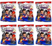 Ooshies DC Bag Tags Super Heroes Series 1 Blind Bag LOT Bundle of (6)