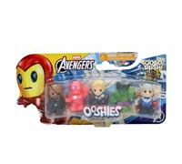 Ooshies Marvel Collectibles 5 Pack Pencil Toppers - Chance of Rare Limited Edition Gold Collector Pack - Superhero Mini Figures for Kids Ages 5+, School Accessories, Party Bag Fillers & Gifts