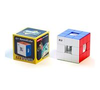 Oostifun Hollow 3x3 3x3 Unique Hollow Style Twsit Puzzle Brain Teasers Cube Stickerless Multicolor (Standard Version)